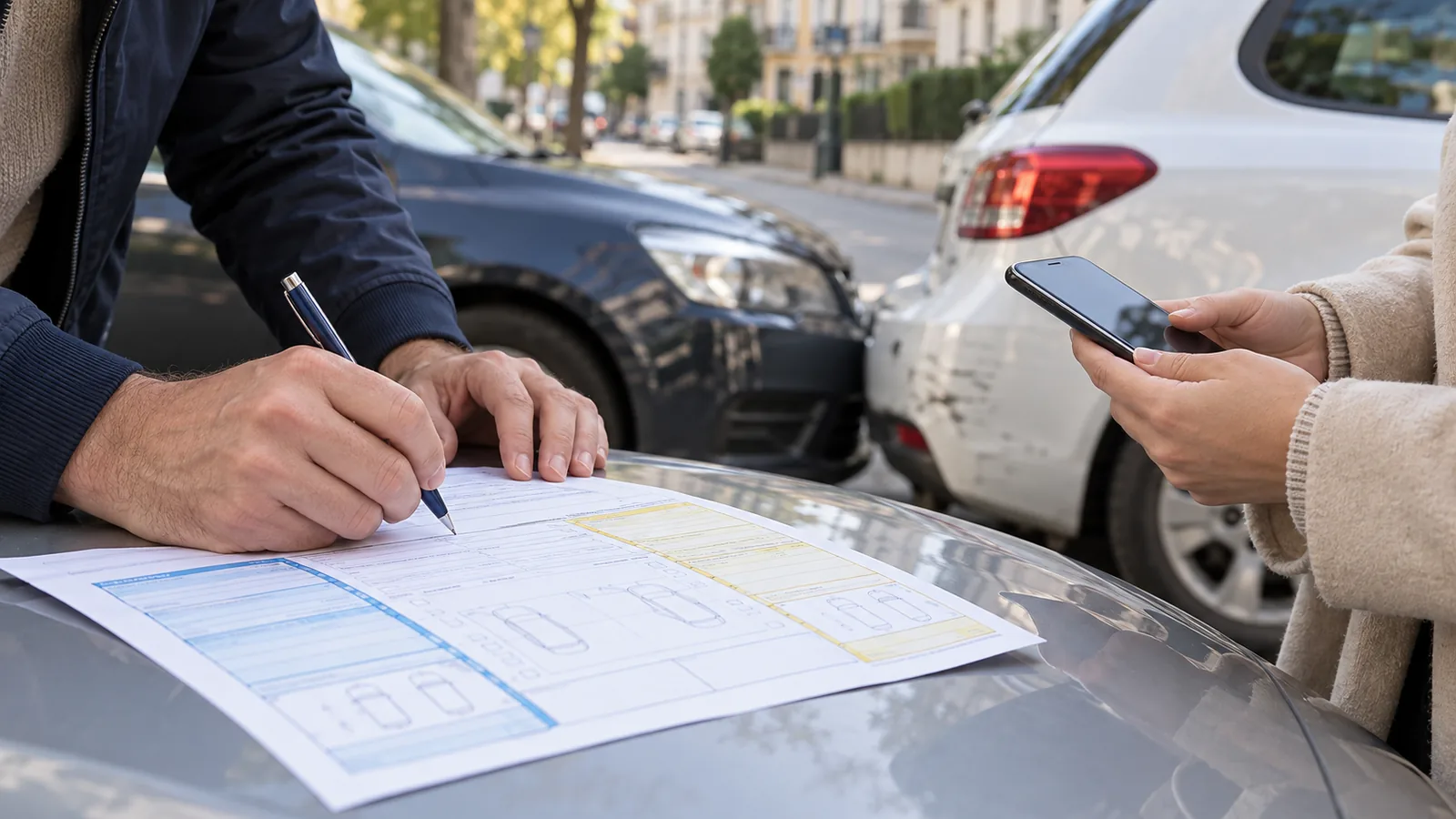 Constat amiable ou e-constat : bien le remplir — Autoomat carrosserie Ivry-sur-Seine